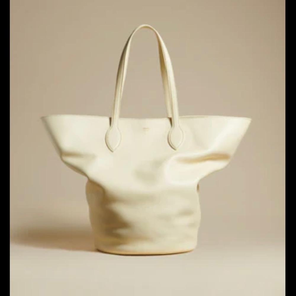 Khaite medium OSA tote in Cream